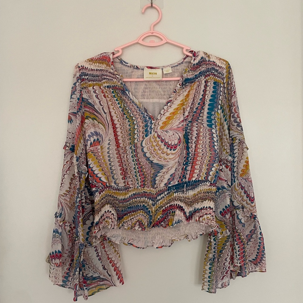 Anthropologie Maeve Blouse Top